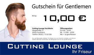 Gutschein für Gentlemen
